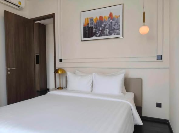 bedroom of Park​ Origin​ Thonglor