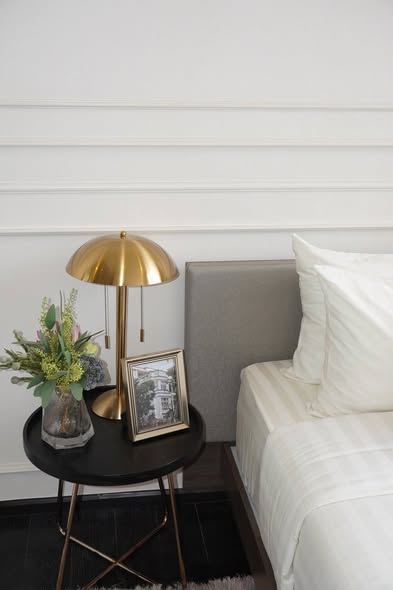 living room and bedroom of Park​ Origin​ Thonglor