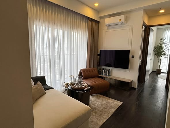 living room and bedroom and room interior of Park​ Origin​ Thonglor