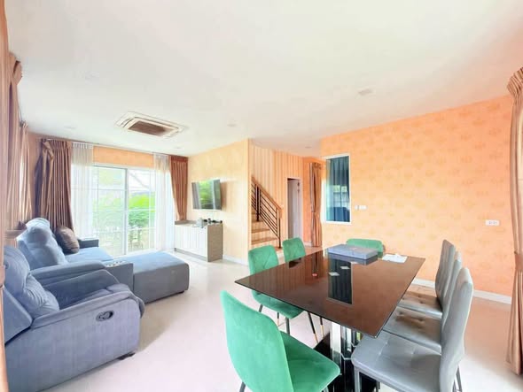 bedroom and living room of Passorn Prestige Pinklao-Phetkasem
