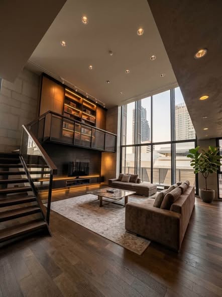 living room of Penthouse Condominium 3