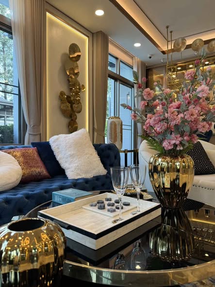 living room of Perfect Masterpiece Rama 9-Krungthep Kreetha
