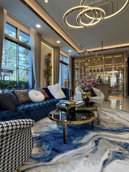 living room of Perfect Masterpiece Rama 9-Krungthep Kreetha