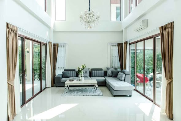 living room and room interior of Perfect Masterpiece Rama 9-Krungthep Kreetha