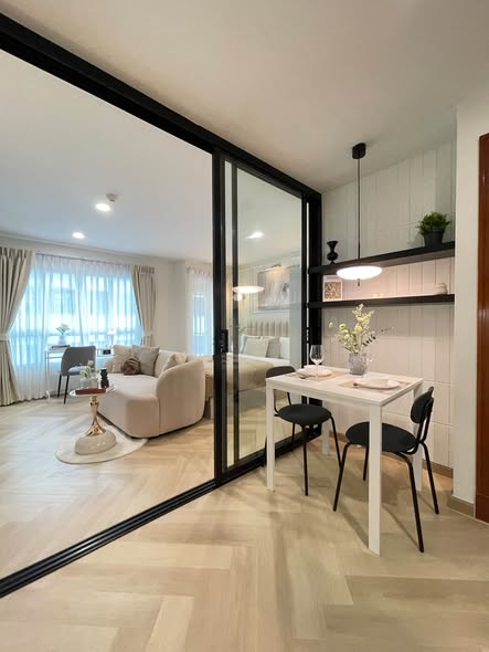 living room and room interior of PG2 Condominium