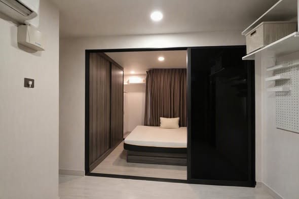 bedroom and room interior of PHILO LADPRAO 18 (ฟิโล ลาดพร้าว 18)