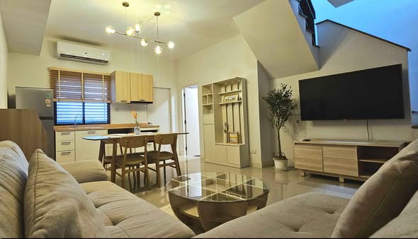 bedroom and living room of Pleno Sukhumvit-Bangna 2