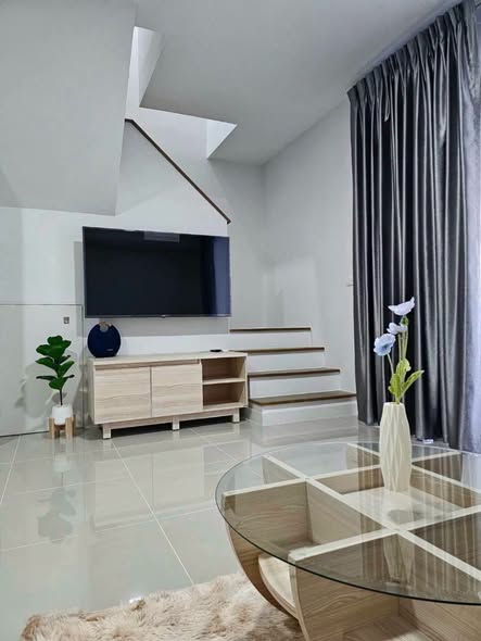 bedroom and living room and room interior of Pleno Sukhumvit-Bangna 2