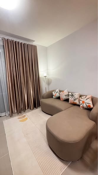living room and bedroom of Pleno Sukhumvit-Bangna 2