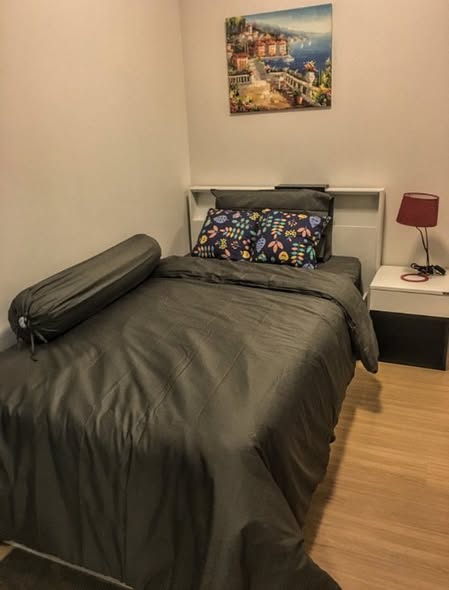 bedroom of Plum Condo Bang Yai Station.
