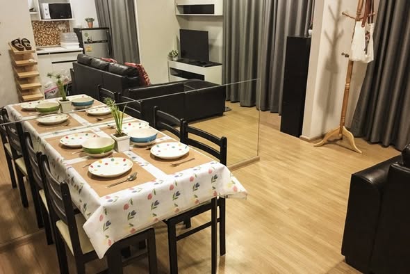 room interior of Plum Condo Bang Yai Station.