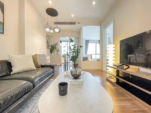living room of Plum Condo Sukhumvit 62