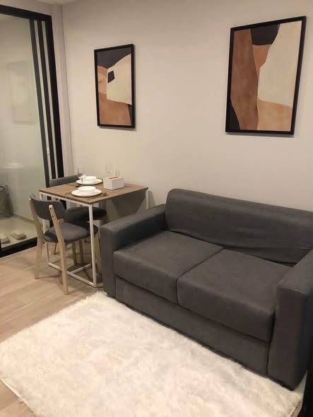 living room of Plum Condo Sukhumvit 97.1