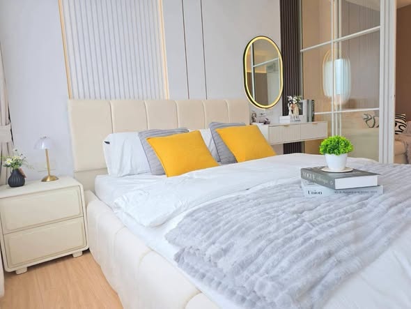 bedroom of Plum @ Nawamin