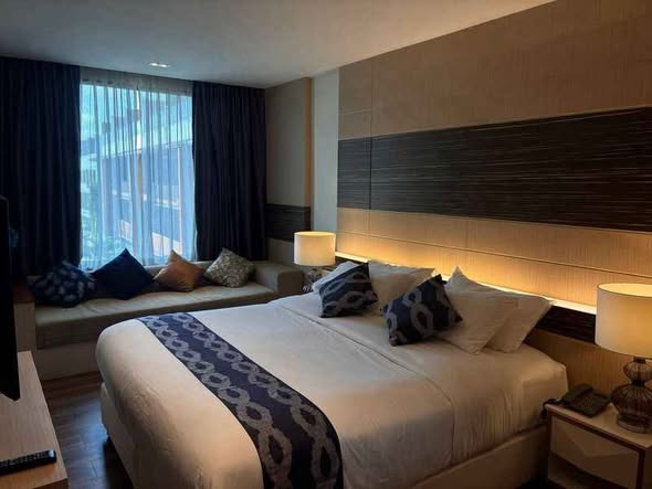 bedroom of Pool Suite Chiang Mai