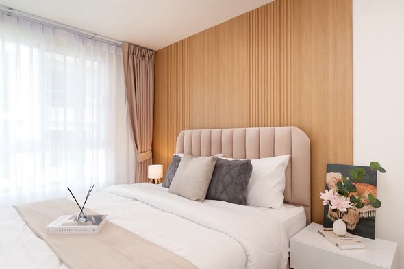 bedroom of Premsiri Botique Park Condominium