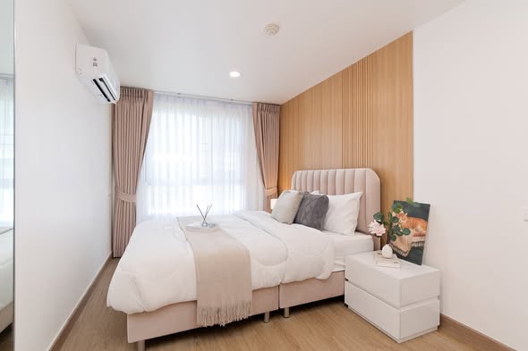 bedroom of Premsiri Botique Park Condominium
