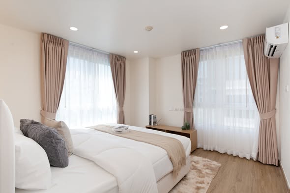 bedroom of Premsiri Botique Park Condominium