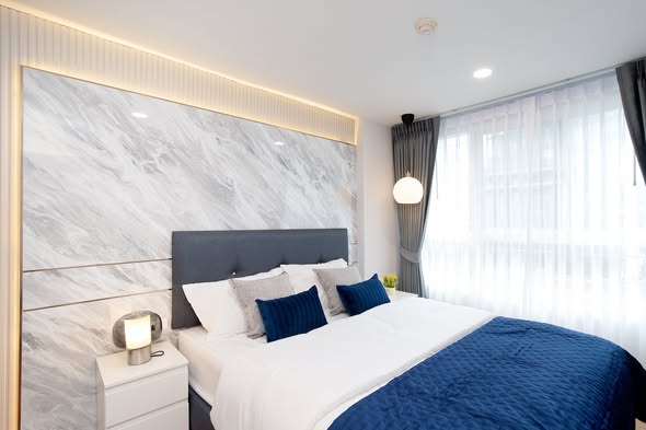 bedroom of Premsiri Botique Park Condominium