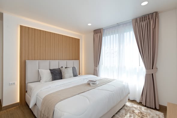 bedroom of Premsiri Botique Park Condominium