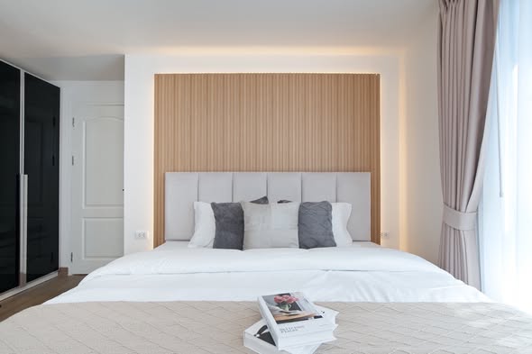 bedroom of Premsiri Botique Park Condominium