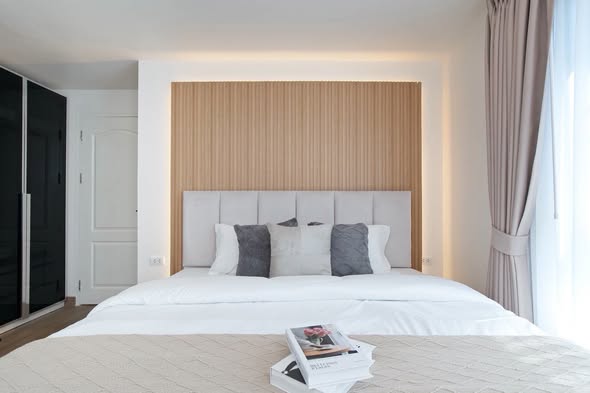 bedroom of Premsiri Botique Park Condominium