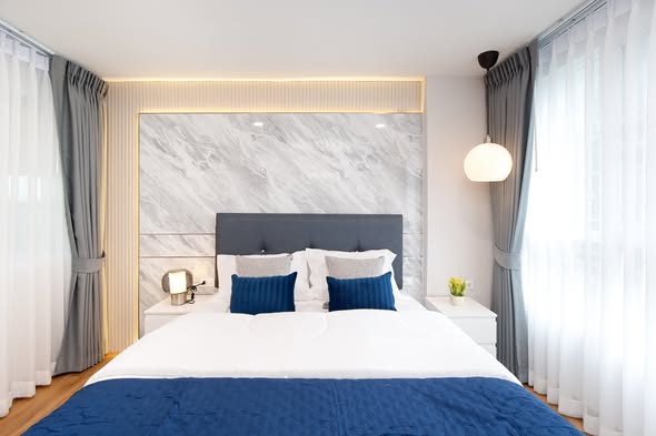 bedroom of Premsiri Botique Park Condominium