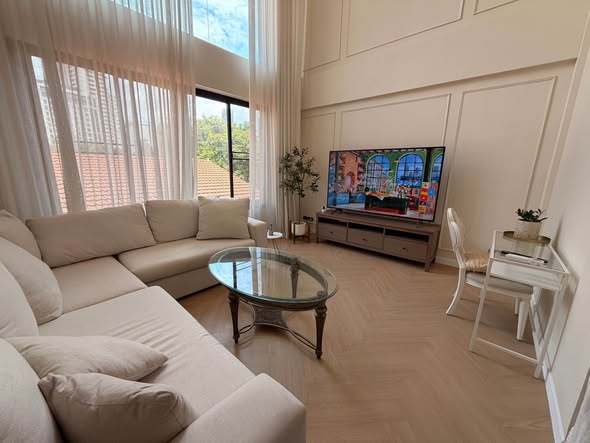 living room of Private Sukhumvit (49/4)TownHouse