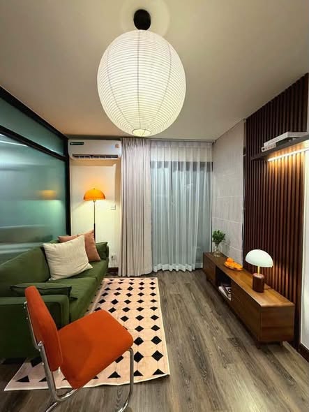 bedroom and living room of Prompto Condo Ratchada 32