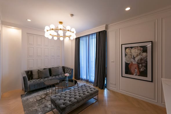 living room of Pyne by Sansiri