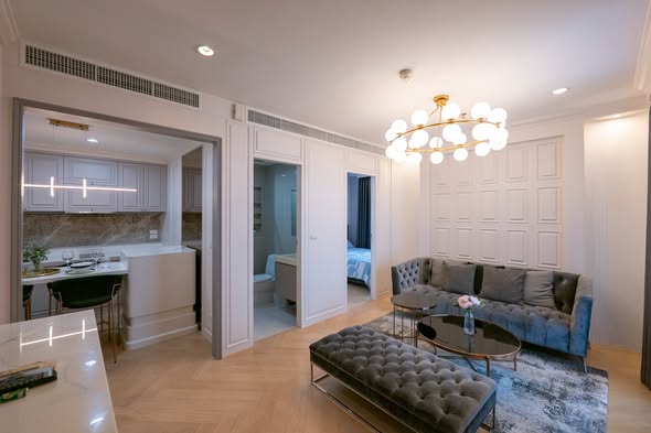 living room of Pyne by Sansiri