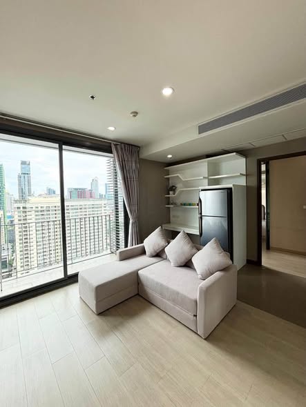living room and bedroom and room interior of Pyne by Sansiri