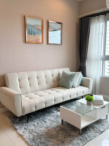 bedroom and living room of Q House Condo Sathon