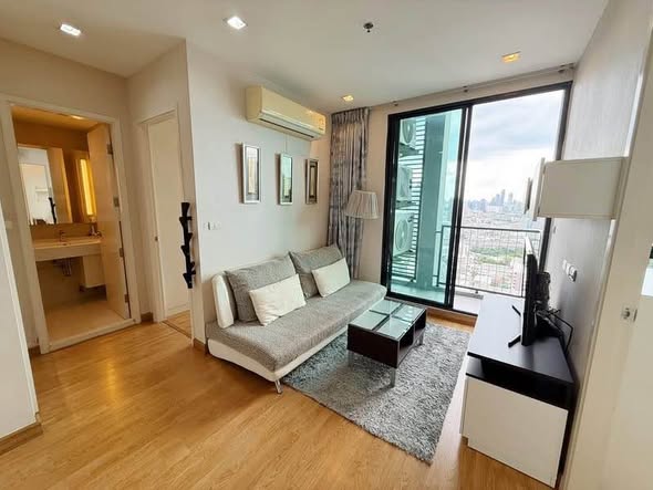 living room and bedroom and room interior of Q House Sukhumvit 79