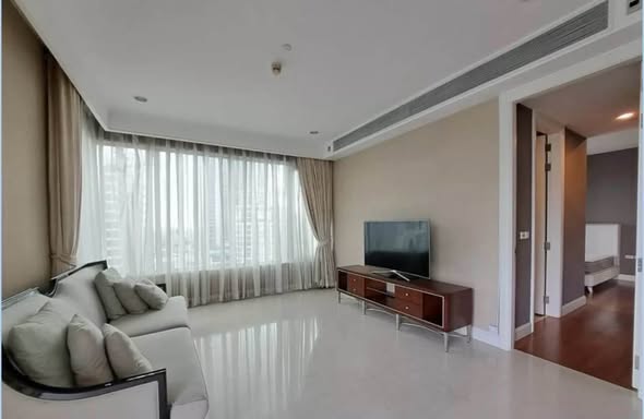 bedroom and living room of Q Lang Suan