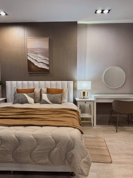 bedroom of Q.House Sathron