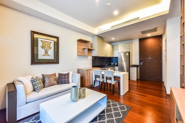 living room of Quattro by Sansiri
