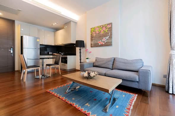 living room of Quattro by Sansiri