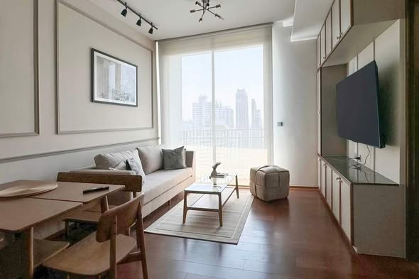 living room and room interior of Quattro by Sansiri
