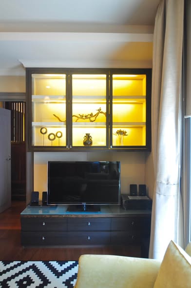 living room and room interior of Quattro by Sansiri