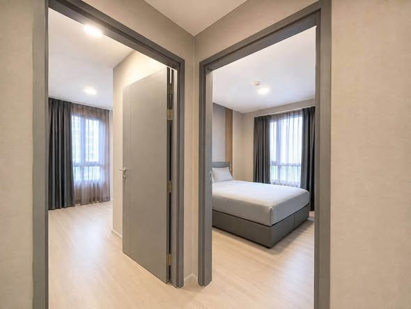 bedroom and room interior of Quintara Phume Sukhumvit 39