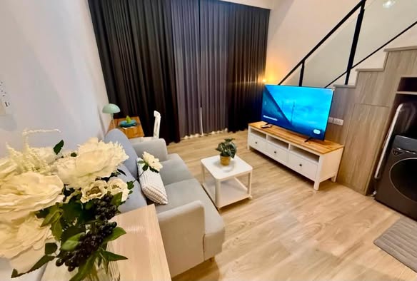 living room and room interior of RAMADA RESIDENCE SUKHUMVIT 87