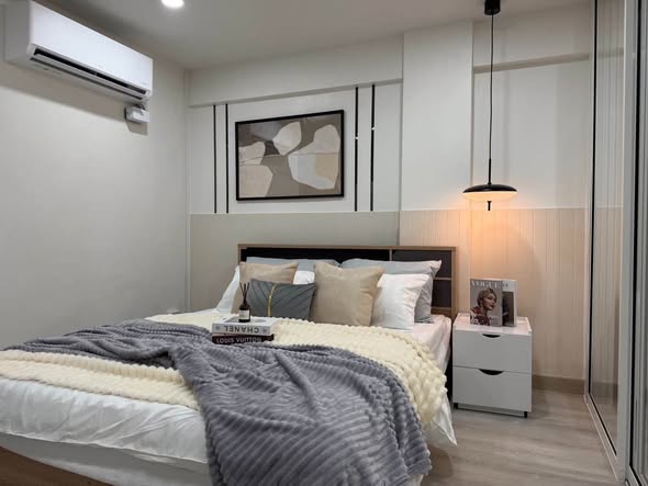 bedroom of Ratchada Resort Condo