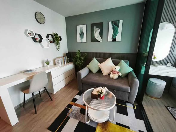living room of Regent Home Bangna (รีเจ้นท์โฮม บางนา)