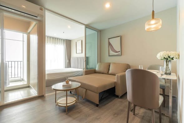 living room and bedroom of Regent Home Bangna (รีเจ้นท์โฮม บางนา)