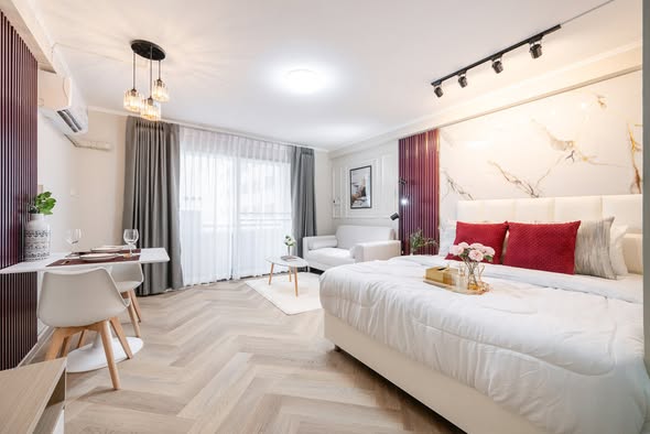 bedroom of Regent Srinagarindra Tower