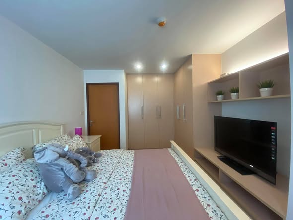 bedroom of Residence 52 Condominium