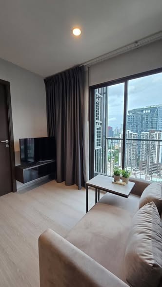 living room and bedroom of Rhythm Asoke