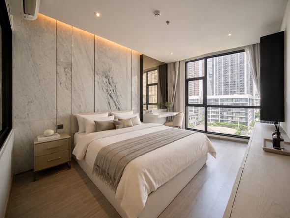 bedroom of RHYTHM Ekkamai