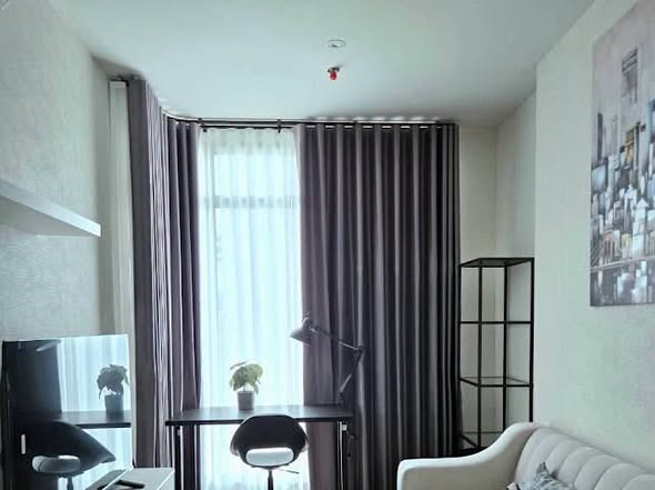 bedroom and living room of RHYTHM Ekkamai